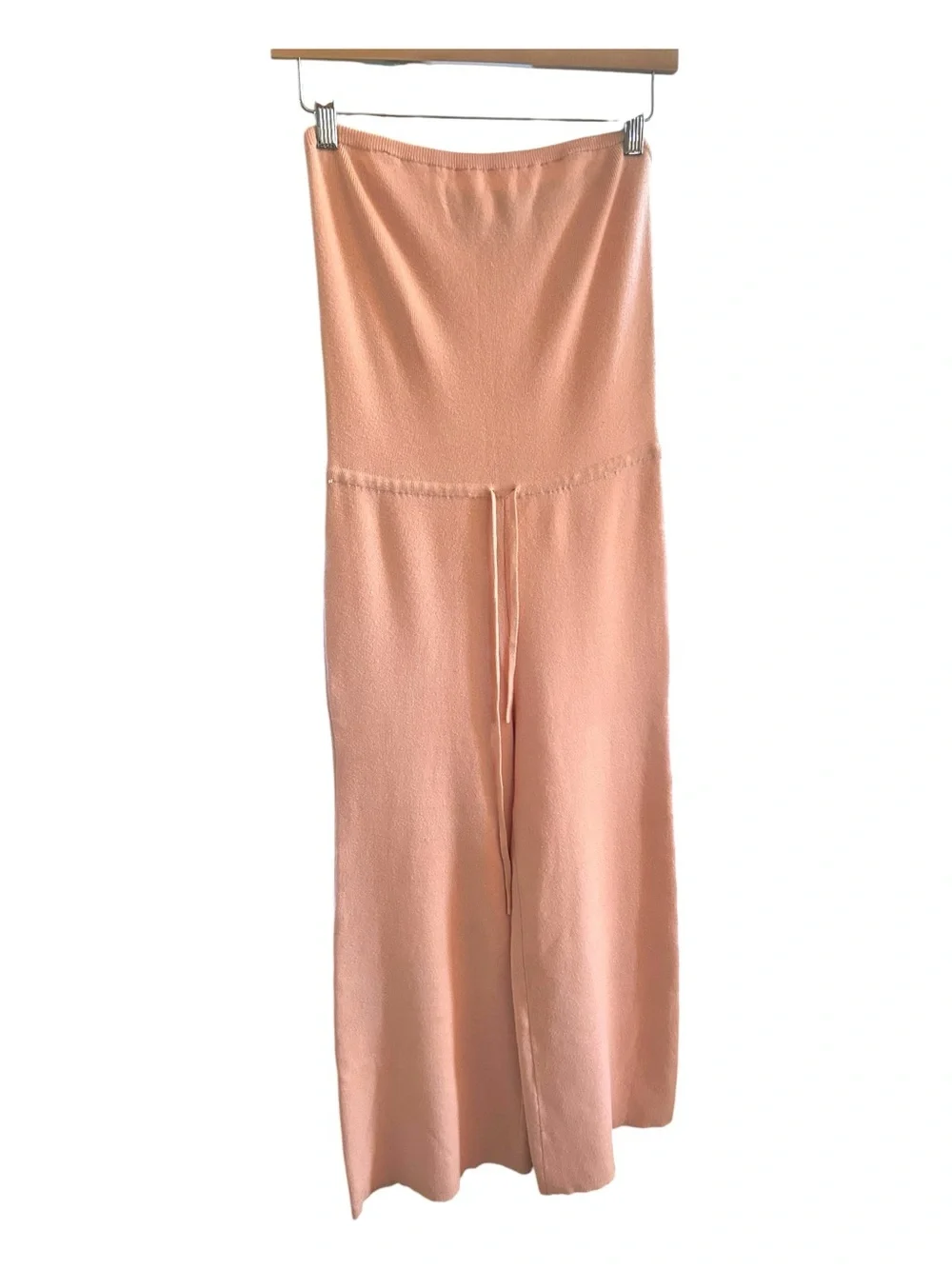 Lovers + Friends Lola Knit Strapless Jumpsuit Size Small